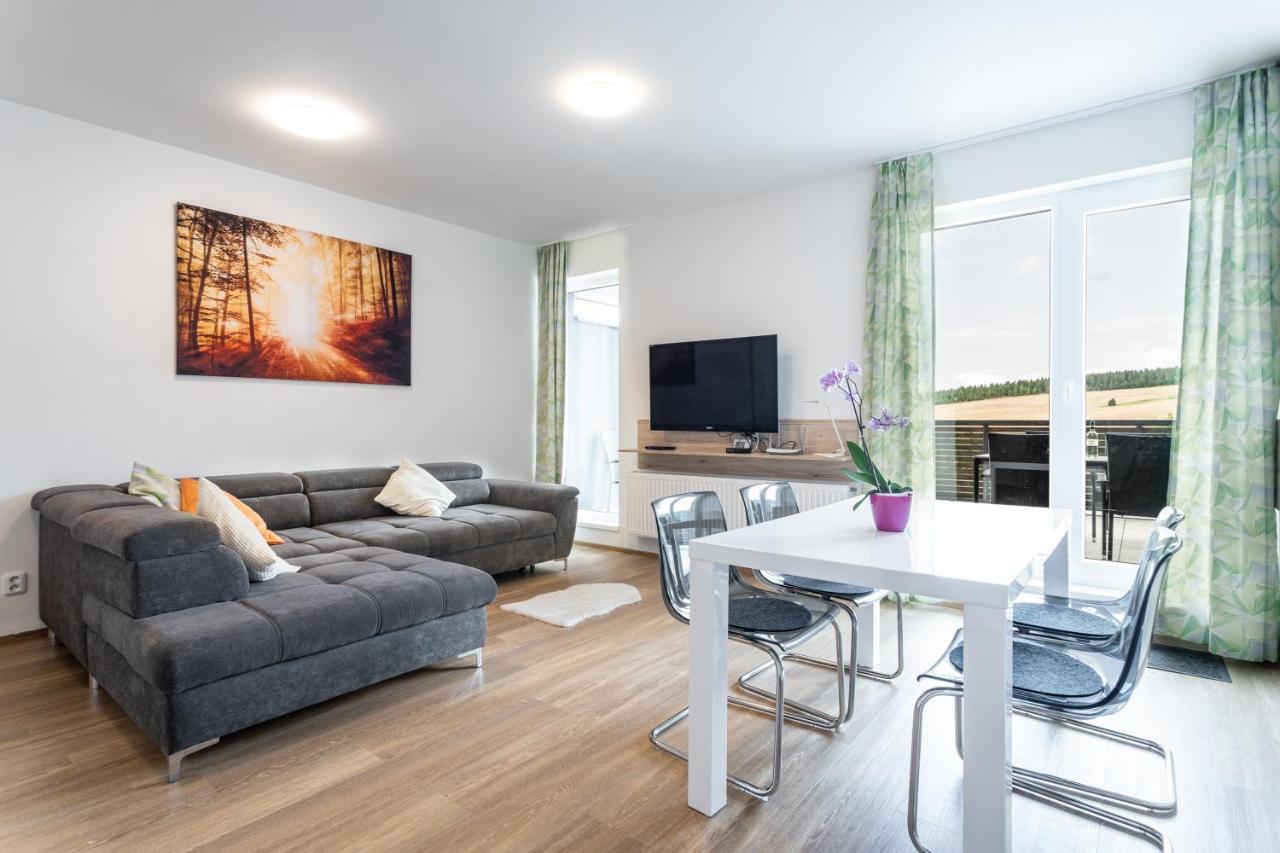 Mountain Apartments Klinovec Hexagon Loučná pod Klínovcem Εξωτερικό φωτογραφία